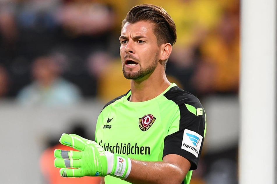 Torhüter Patrick Wiegers hat bis 2020 unterschrieben.