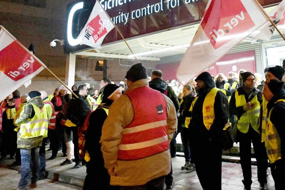 Am 7. Januar gab es bereits einen Warnstreik des Sicherheitspersonals am Flughafen Schönefeld.