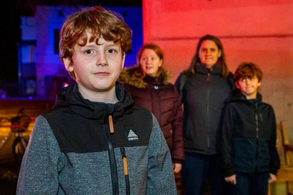 Der kleine Moritz alarmierte die Erwachsenen, nachdem er den Brand bemerkt hatte.