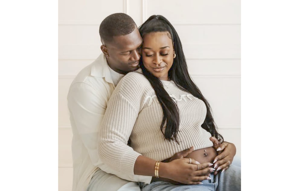 Eigentlich hatten Kiara und ihr Ehemann Joel Brokenbrough das Kind erst für Juni erwartet.