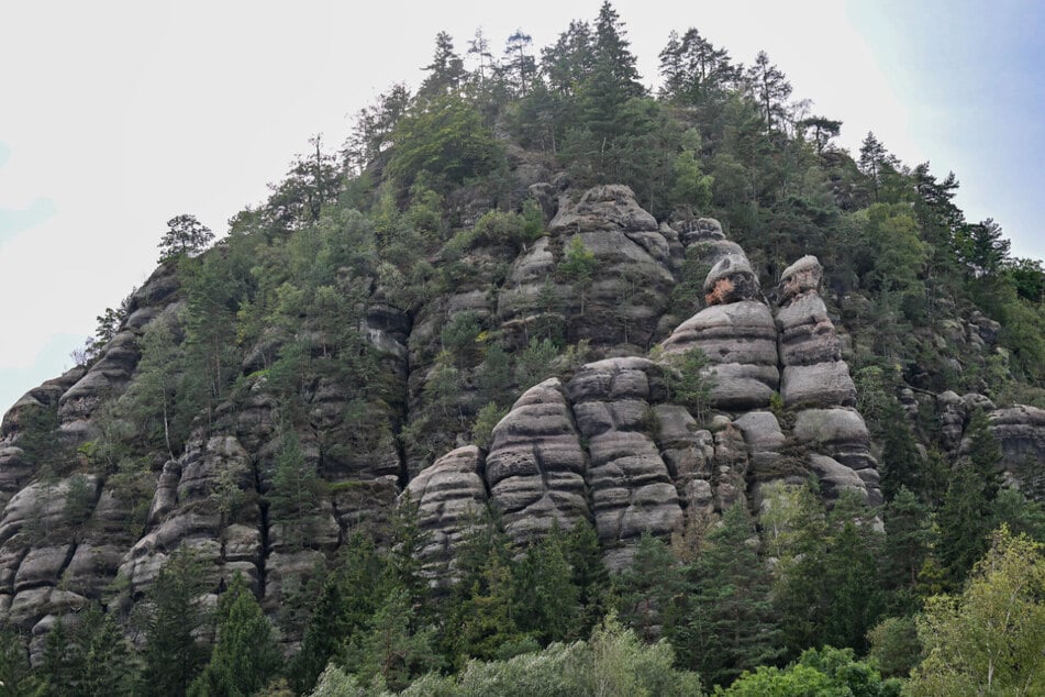 Der Kletterunfall ereignete sich am Berg Oybin im Zittauer Gebirge.