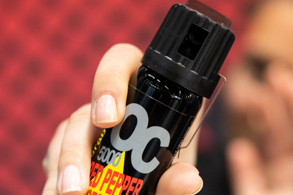 Pfefferspray wurde eingesetzt. (Symbolbild)