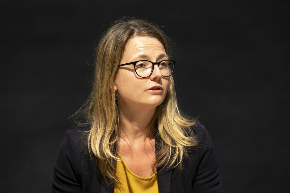 Kulturbürgermeisterin Annekatrin Klepsch (43, Linke).