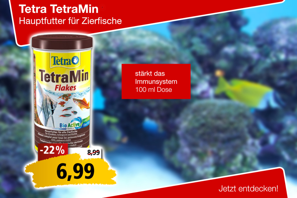 Tetra TetraMin, Hauptfutter für alle Zierfische