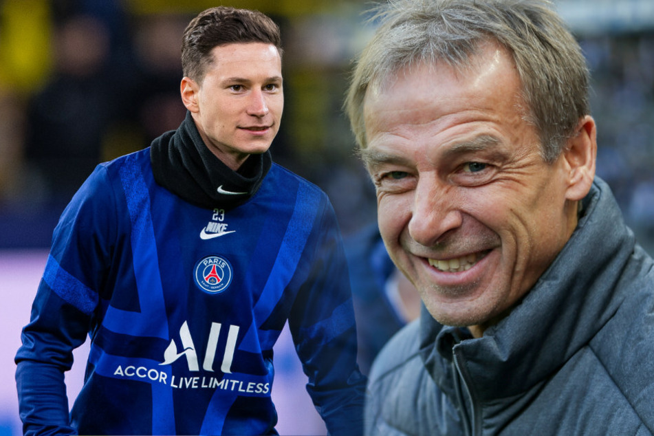 Jürgen Klinsmann (r.) wollte Julian Draxler nach Berlin locken.