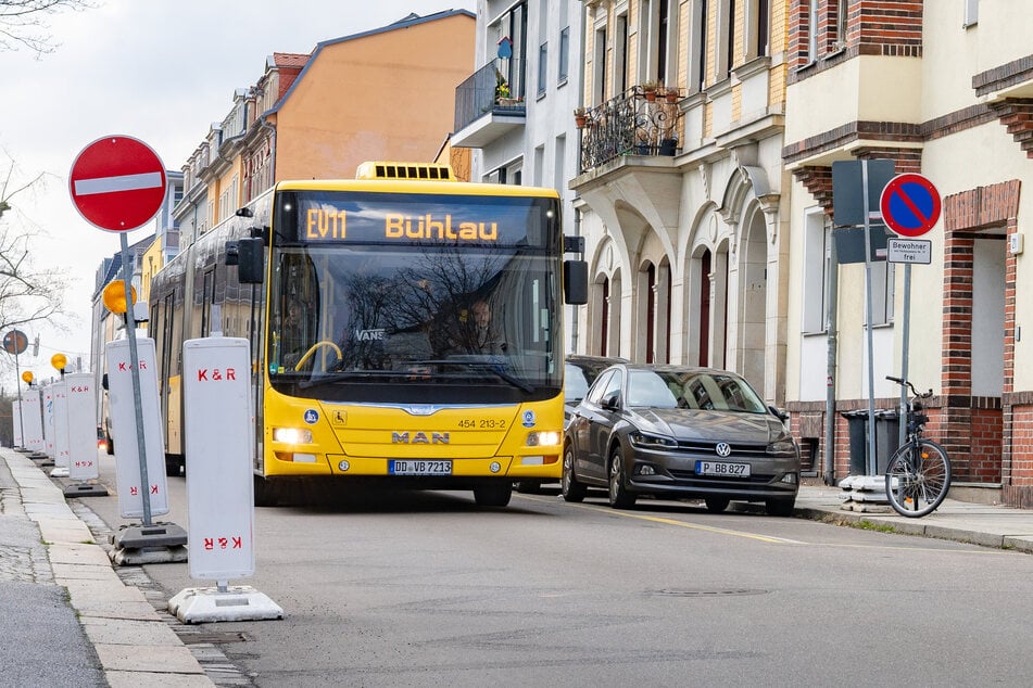 Nach zwei Jahren soll dann auch die Umleitung über die enge Holzhofgasse enden.