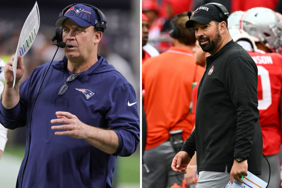 Would Bill O'Brien (l.) work well with head coach Ryan Day (r.)?