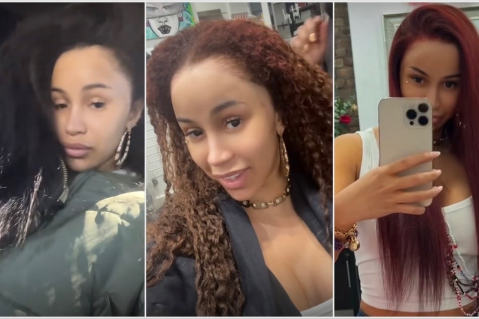 Cardi B is now a striking redhead as the rapper has switched up her hair color.