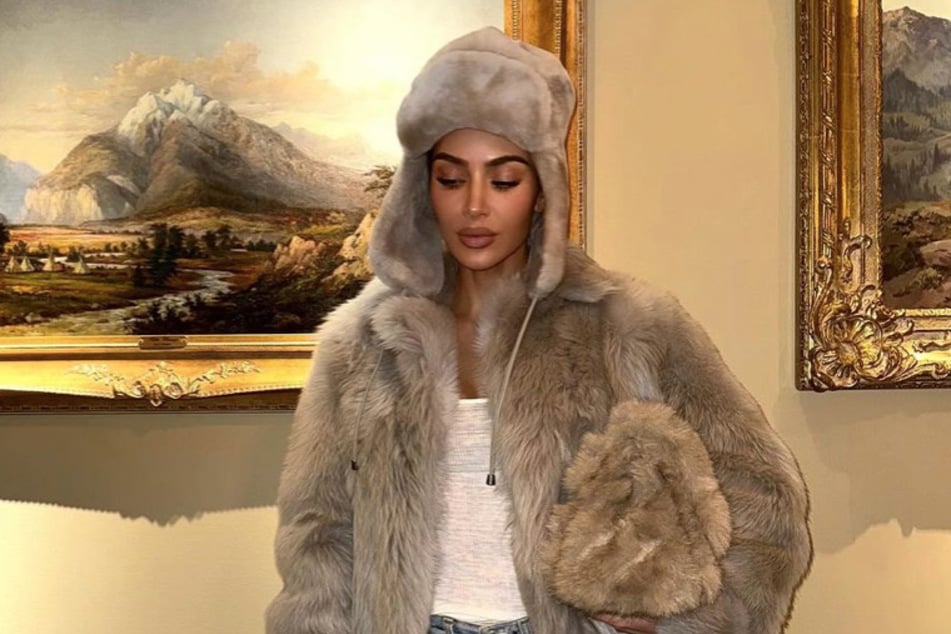 Kim Kardashian looked winter-fresh in another fit she wore while vacationing in Utah on New Year's Eve.