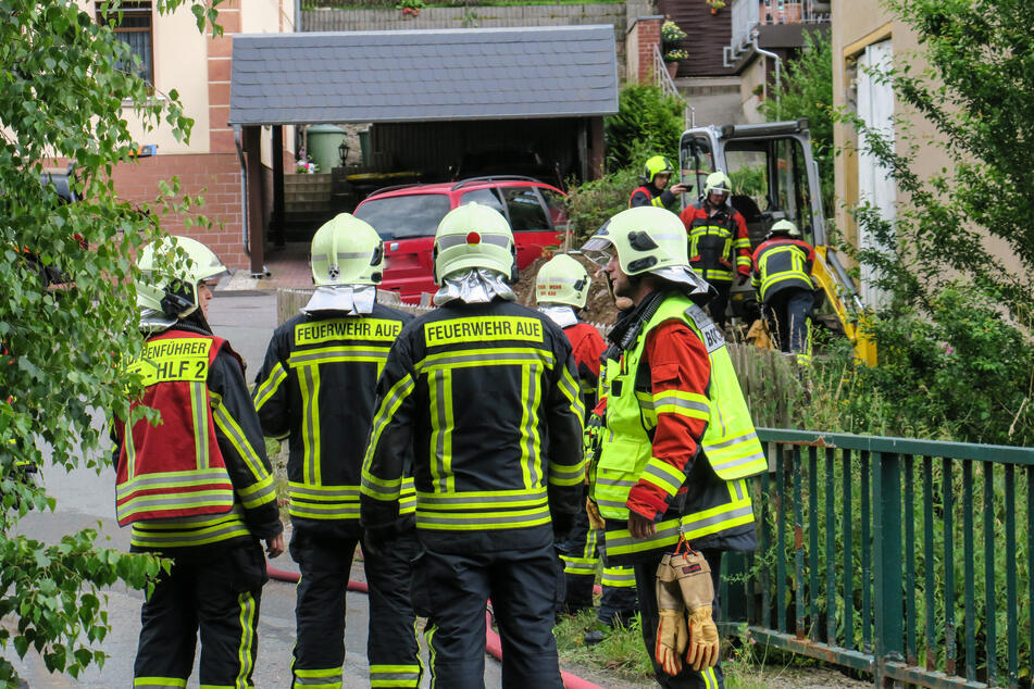Die Feuerwehr war mit insgesamt 31 Kräften vor Ort.