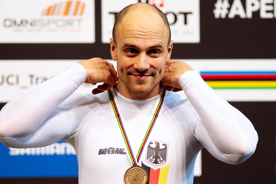 Der deutsche Radrennstar Maximilian Levy gewann die Sprint-Gesamtwertung beim 108. Berliner Sechstagerennen. (Symbolbild)