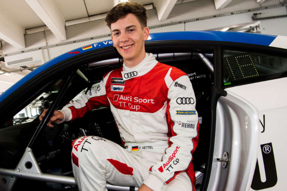 Im Jahr 2017 fuhr Fabian Vettel noch Audi. (Archivbild)