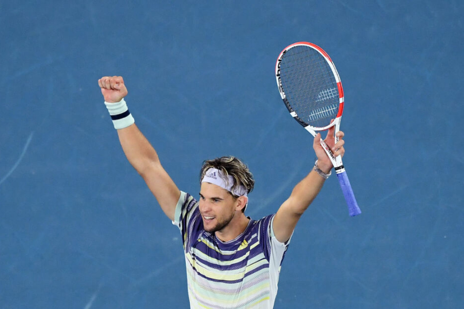 Dominic Thiem gewinnt das Halbfinale gegen Zverev.