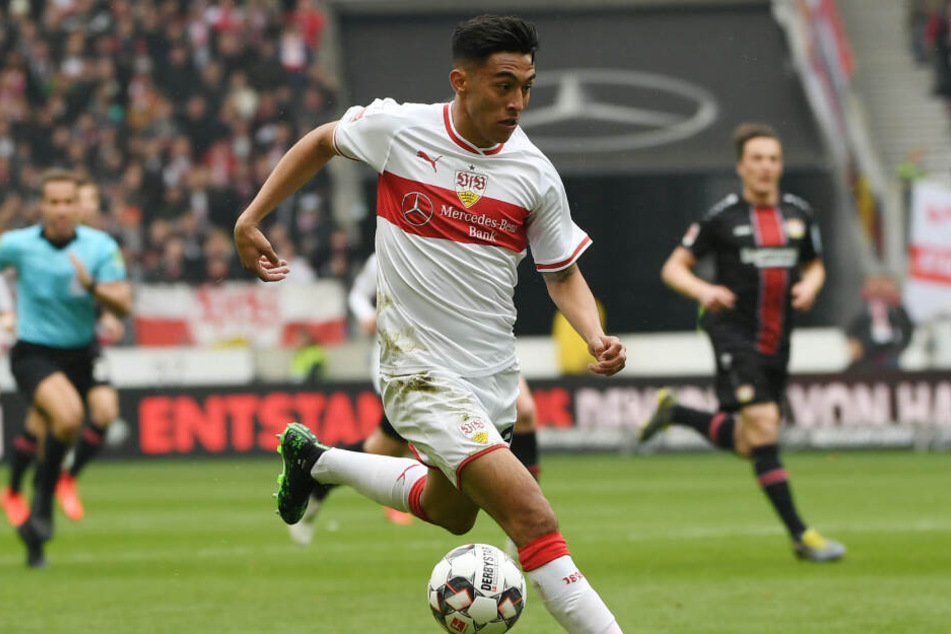Stuttgarts Turbo-Argentinier Nicolás González im Vorwärtsgang.