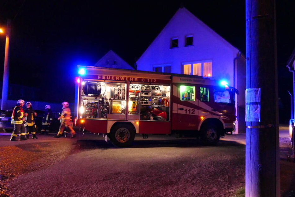 Ein Schornstein war in Brand geraten. Der Grund dafür: sogenannter "Ganzruß".