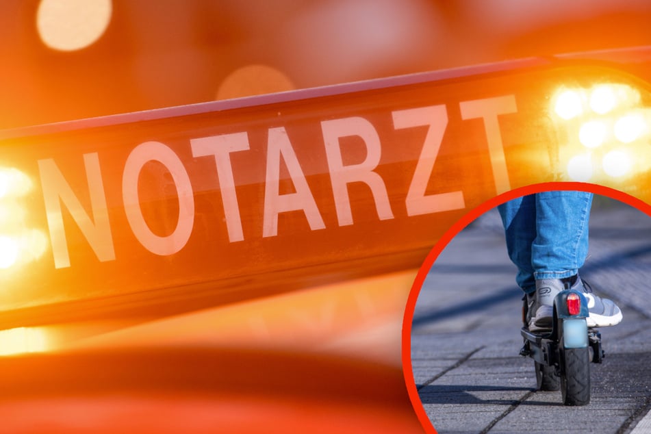 Ein Junge auf einem E-Scooter wurde von einem Auto erfasst und tödlich verletzt. (Symbolbild)