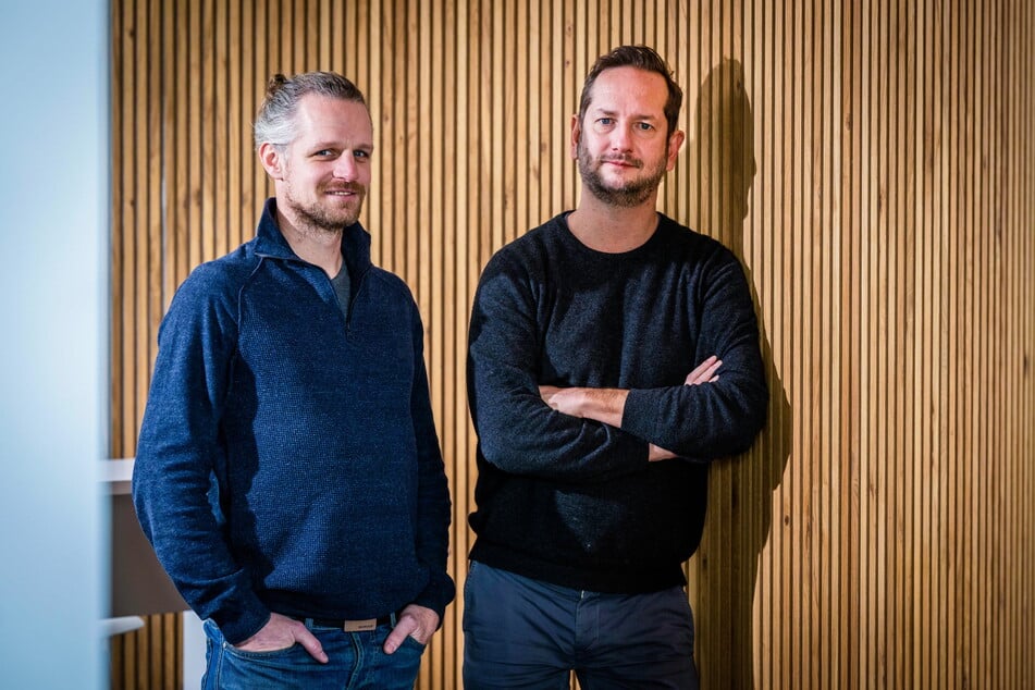 Sören Thorwirth (42, l.) und Stephan Sohn (45) bilden das Chef-Duo bei "Zeitauktion".