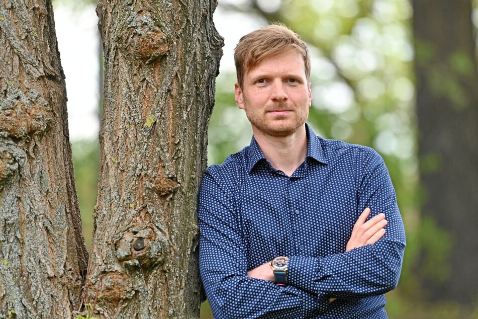Er ist das neue Gesichts des Dresdner Ausländerbeirats: Balázs Ivanics (35) aus Ungarn.
