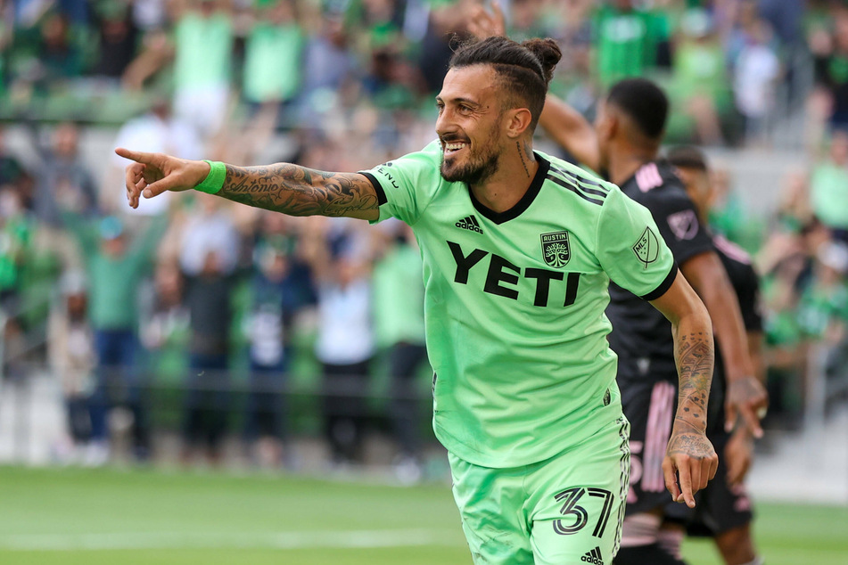Austin FC forward Maxi Urruti has been a key playmaker in the Verde's last two matches.