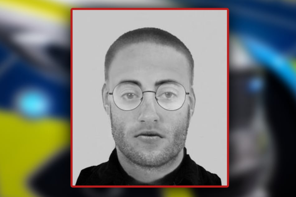 Die Polizei hat ein Phantombild des Mannes veröffentlicht und bittet um Hinweise zu seiner Identität.