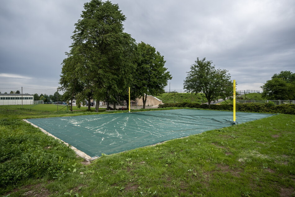 Auch ein neues Volleyballfeld wurde auf dem Sportforum-Gelände angelegt.