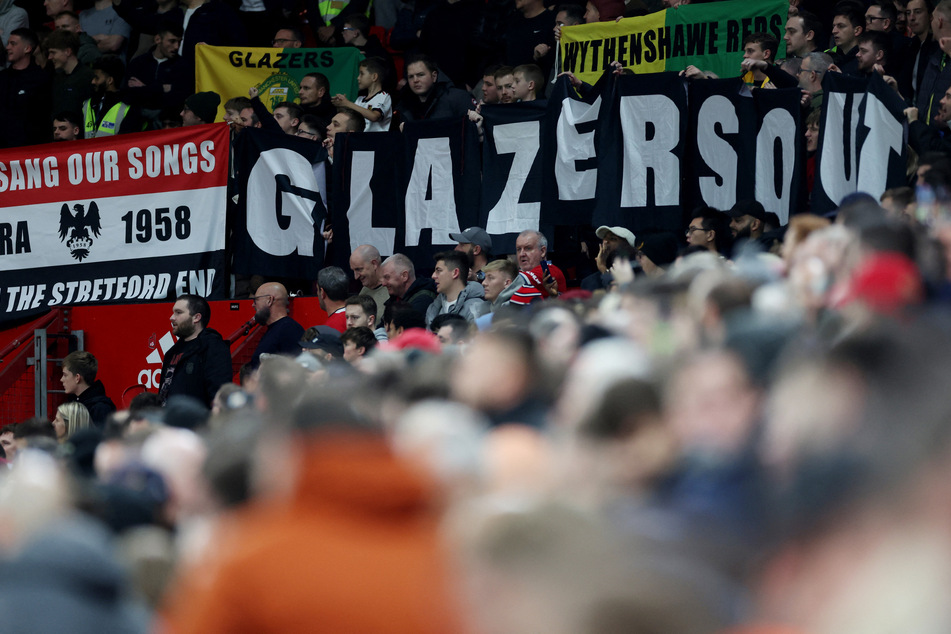 Man Utd fans have strongly opposed the Glazer family for years.