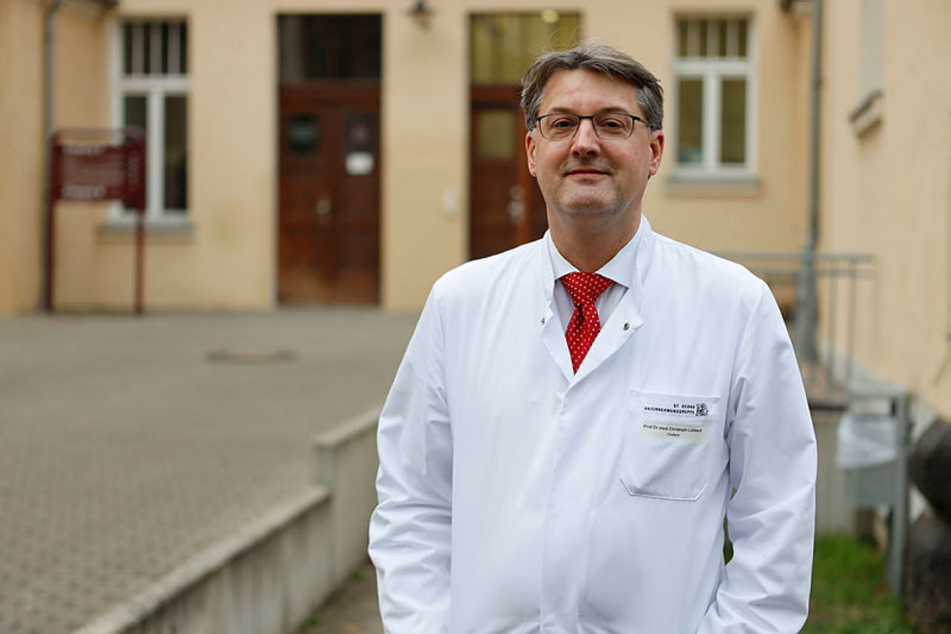 Warnt vor tödlichen Gefahren durch den Klimawandel: Prof. Dr. Christoph Lübbert (53), Bereichsleiter Infektiologie und Tropenmedizin am Zentrum für Infektionsmedizin (ZINF) des Uniklinikums Leipzig.