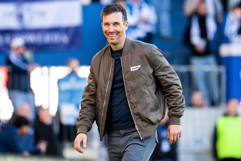 Karlsruhes Coach Christian Eichner geht nach zuletzt zwei Siegen selbstbewusst ins Spiel gegen Dynamo.