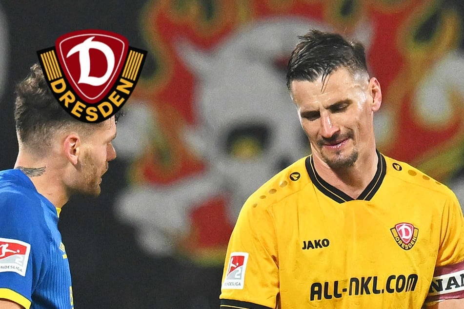 Dynamo-Kapitän Kutschke kann peinliche Halbzeit nicht erklären: "Das war bodenlos"