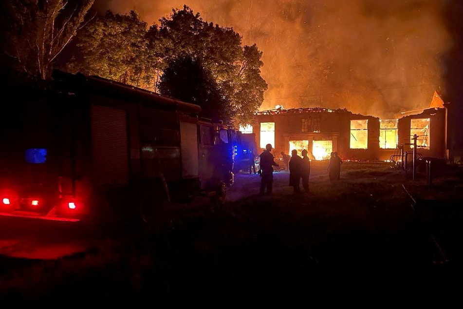 A blood transfusion center in the city of Kupiansk was recently hit by Russian missile strikes.