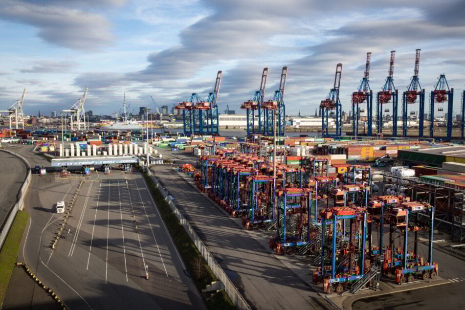 Die Verfolgungsjagd endete im Hamburger Hafen.