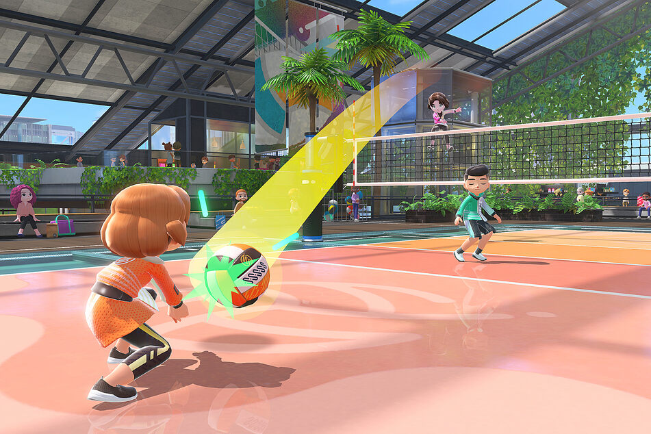 Travel to a new sports complex with Nintendo Switch Sports.