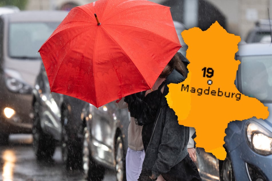 Sachsen-Anhalt steht eine regnerische Woche bevor.