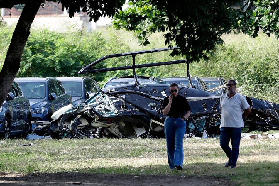 Der Crash geschah im Luftraum im Südwesten von Rio de Janeiro.