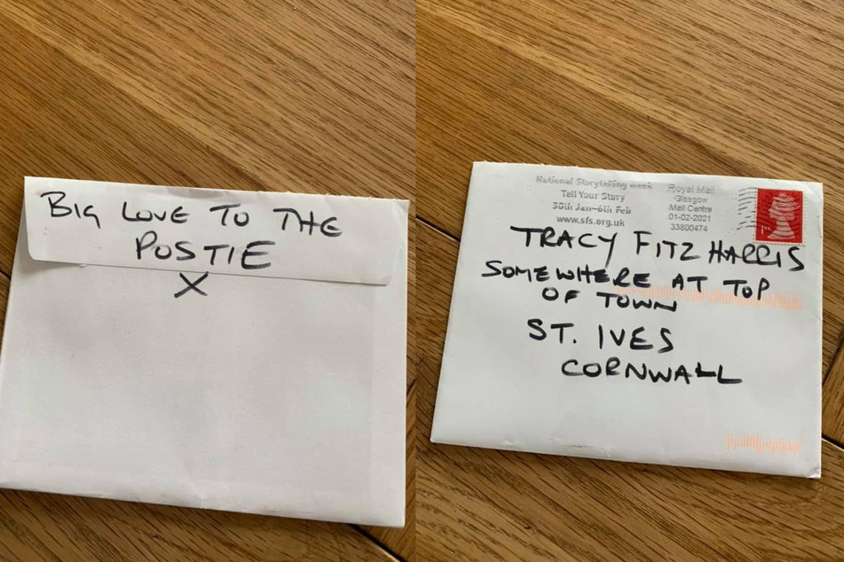 Woman sends letter addressed to "somewhere at top of town" and gets surprising results!