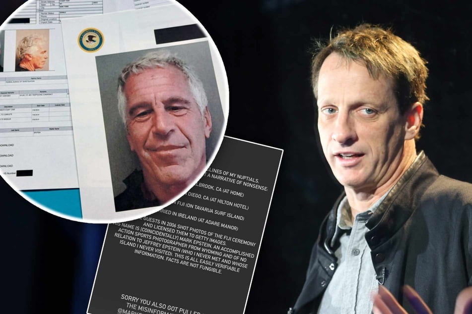 "Narrativ des Unsinns": Skateboard-Legende Tony Hawk wehrt sich gegen Epstein-Gerüchte