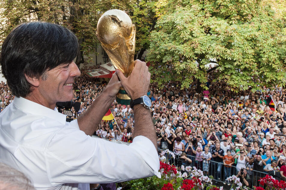 2014 der große Triumph: Joachim Löw führte die deutsche Nationalmannschaft zum Weltmeistertitel.