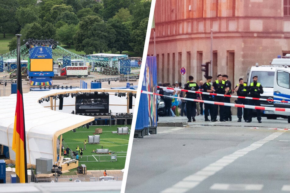 Euro-Fanzone am Reichstag geräumt: Polizei gibt Entwarnung