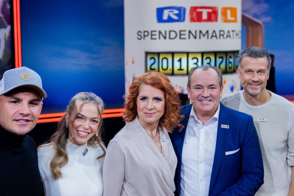 Vor zwei Jahren nahmen Pietro Lombardi (l.) und seine Laura noch am RTL-Spendenmarathon teil.