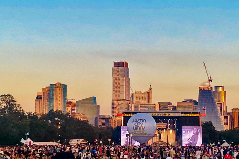 Festival goers filled ZIlker Park for a weekend of live music in Austin, Texas.