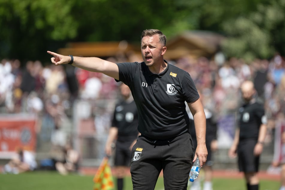 Dan Twardzik (35) hat seit März an der Seitenlinie das Sagen und führte die VSG zum Berliner Pokalsieg.