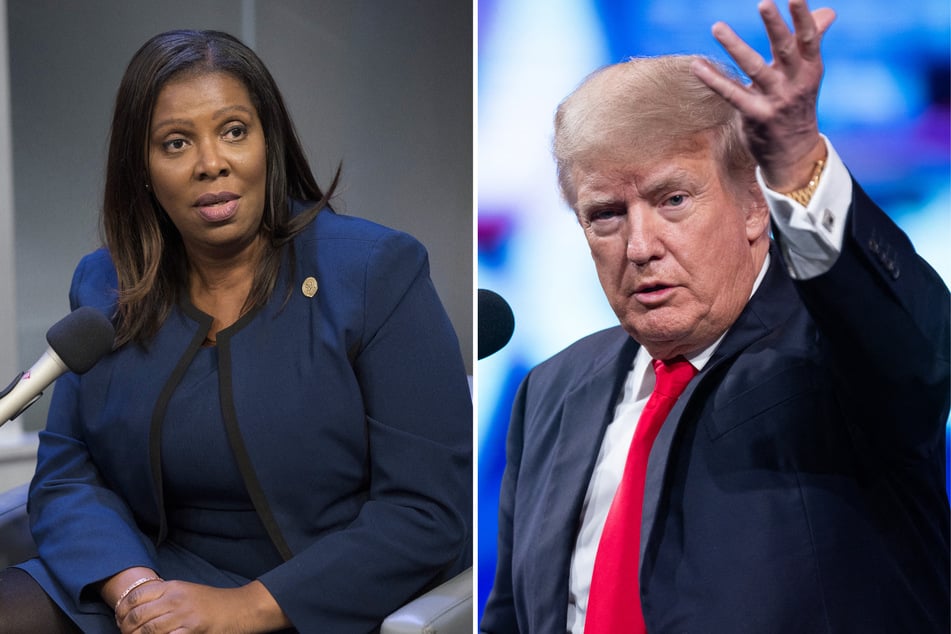 Former president Donald Trump is suing New York district attorney Letitia James in an effort to derail her own lawsuit against him.