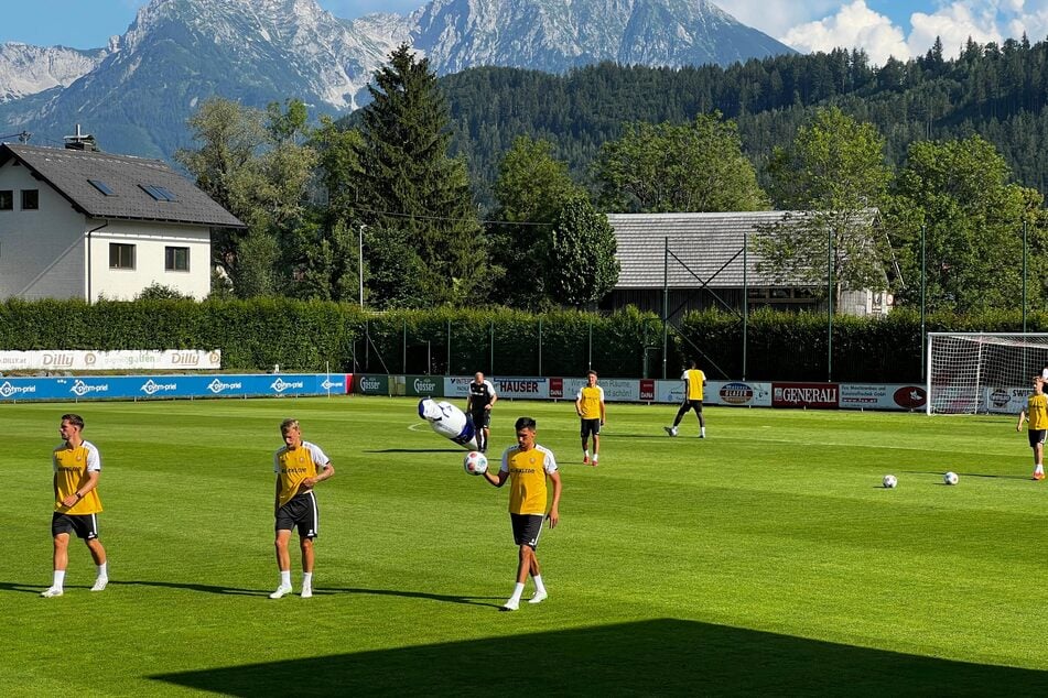 Es ist geschafft! Die Dynamos haben die letzte Einheit des heutigen Mittwochs absolviert.