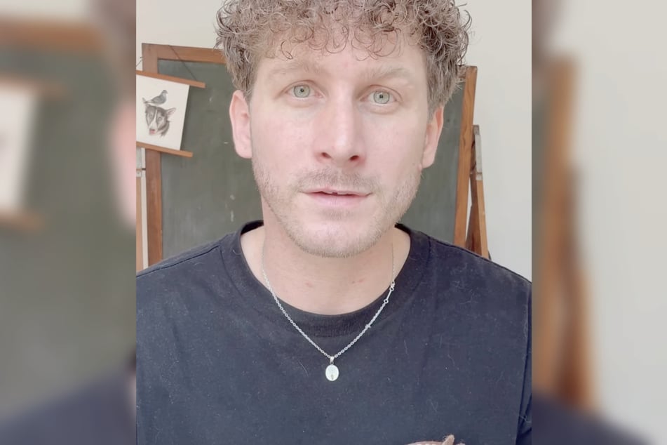 Tierschützer Malte Zierden (33) gibt ein Statement zum Wolf ab, der in Hamburg eine Frau angegriffen hat.