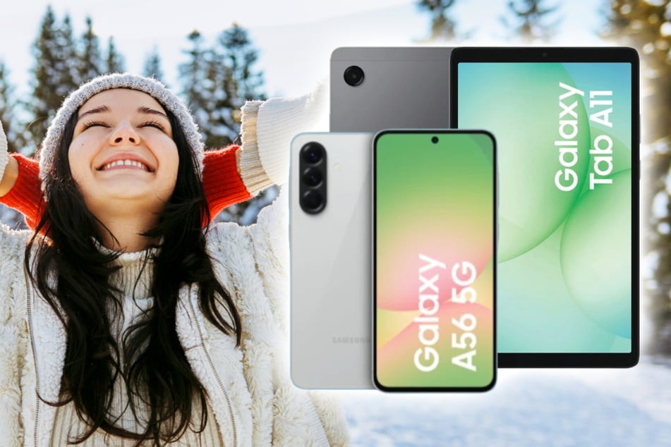 Winter-Deal mit Samsung Galaxy A56 5G und gratis Tab A11 im Januar stark reduziert