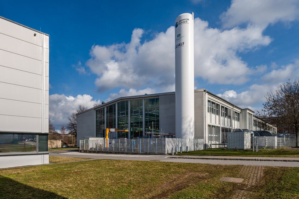 Die Fakultät für Maschinenbau der TU Chemnitz, an der zur Brennstoffzelle geforscht wird.