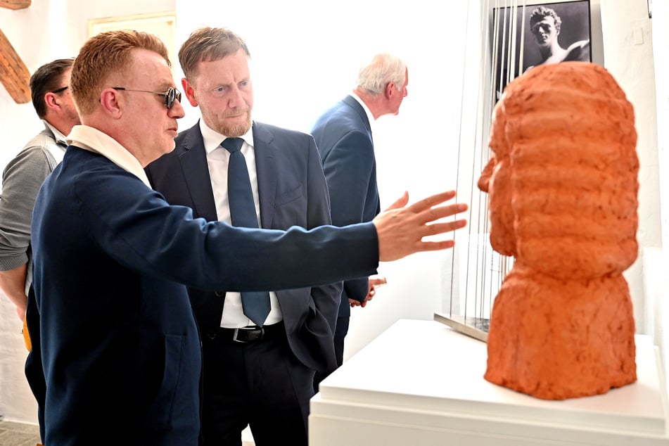 Kretschmer krönt Lommatzsch zur Kunststadt