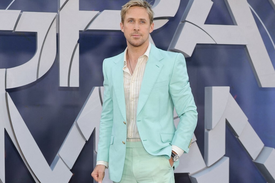 Ryan Gosling (41) at the premiere of his latest film The Gray Man.