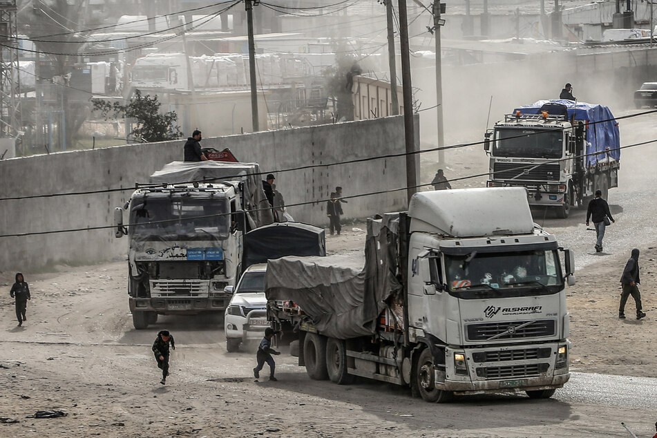 Der Grenzübergang Kerem Schalom ist einer der wichtigsten für die Einfuhr humanitärer Hilfsgüter in den Gazastreifen. (Archivbild)