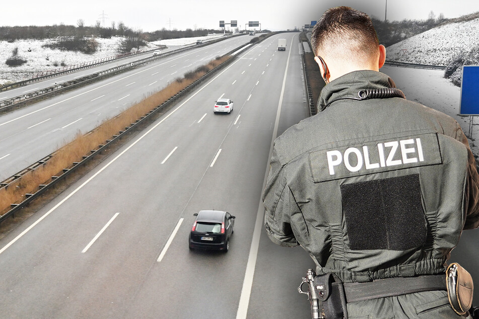 Bundespolizisten stoppten den 24-jährigen Fahrer ohne Führerschein auf der A4.